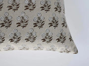 Pearl Block Print Pillow Cover - Rohiyaan